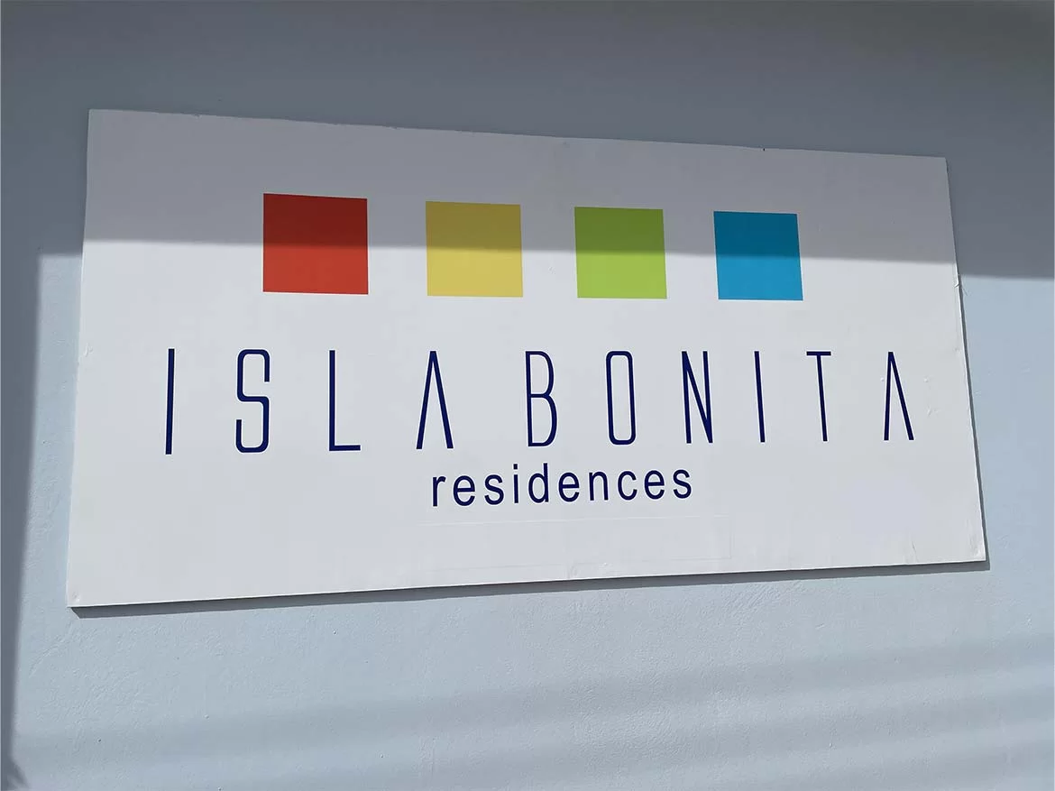 Condo Isla Bonita Property Board