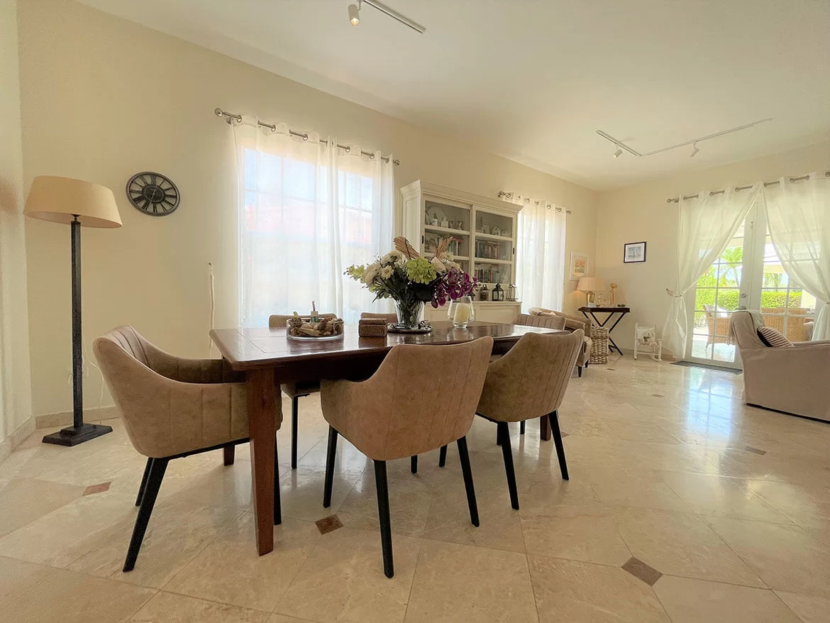 Tierra del Sol RentalsInaruba Vacation Rental beautiful dining room