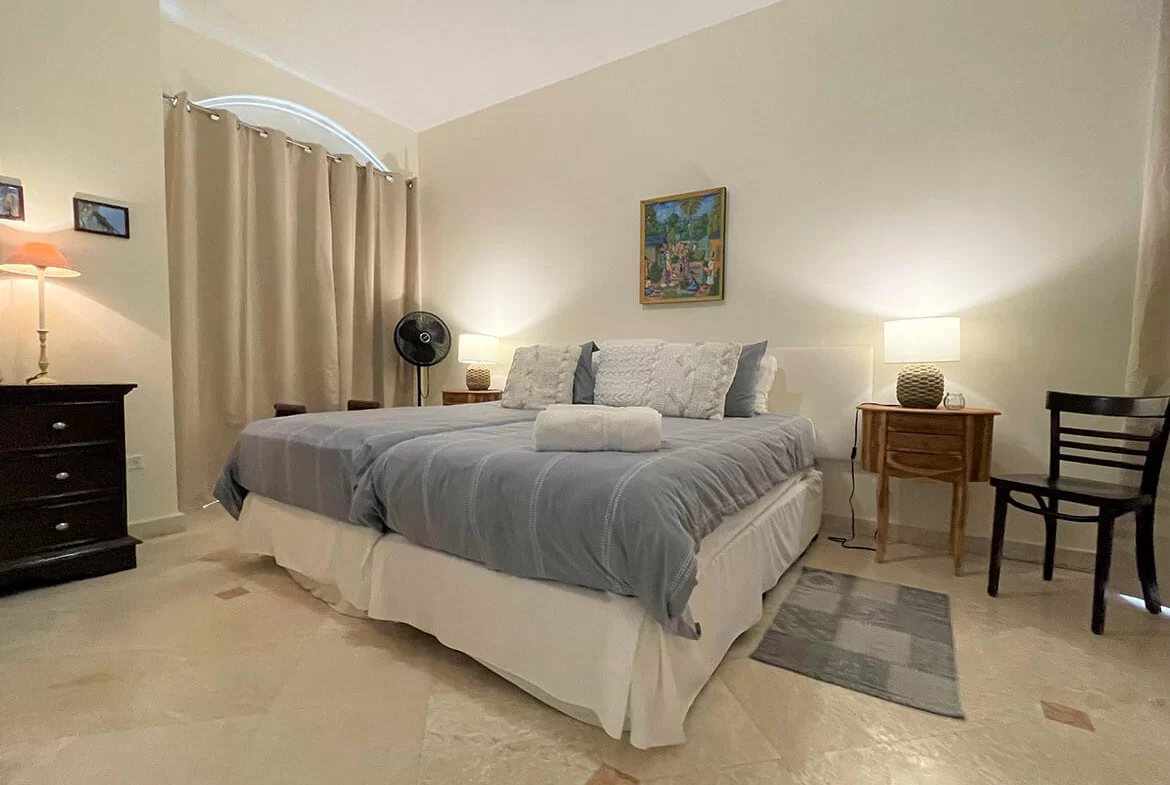 Tierra del sol Villa Vacation Rental RentalsInAruba Happy rentals double bed