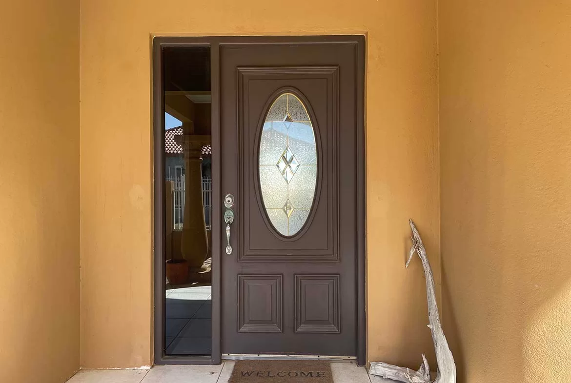 Esmeralda Villa Aruba Front Door