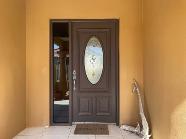 Esmeralda Villa Aruba Front Door