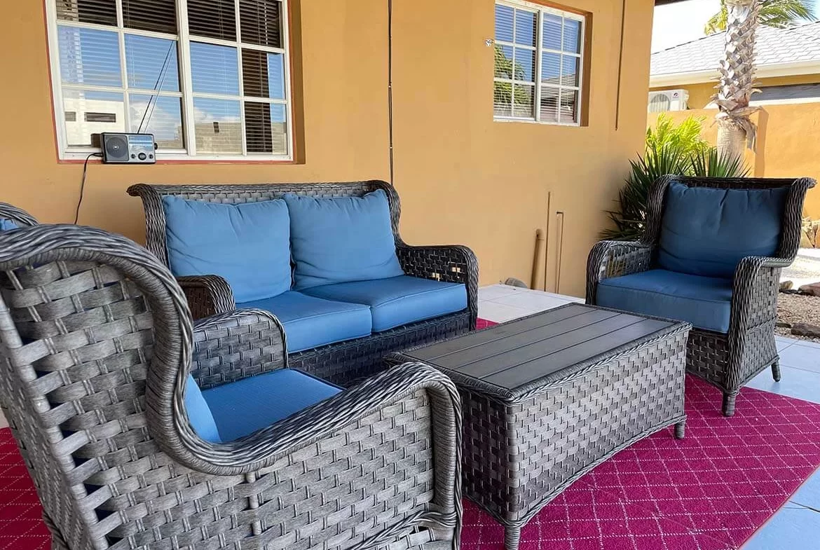 Esmeralda Villa Aruba Outside Sofa Set