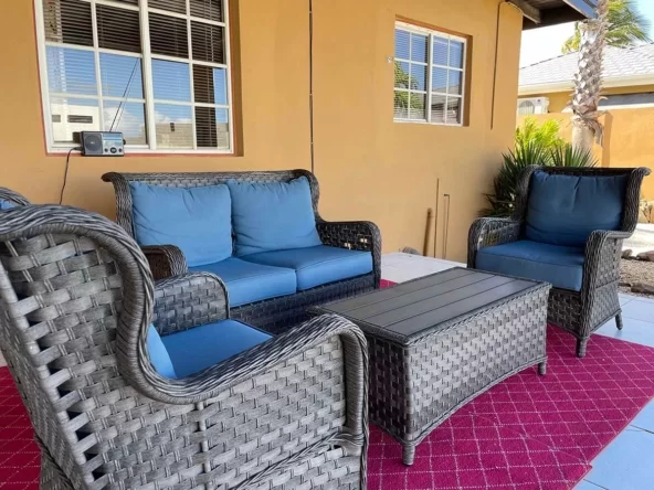 Esmeralda Villa Aruba Outside Sofa Set