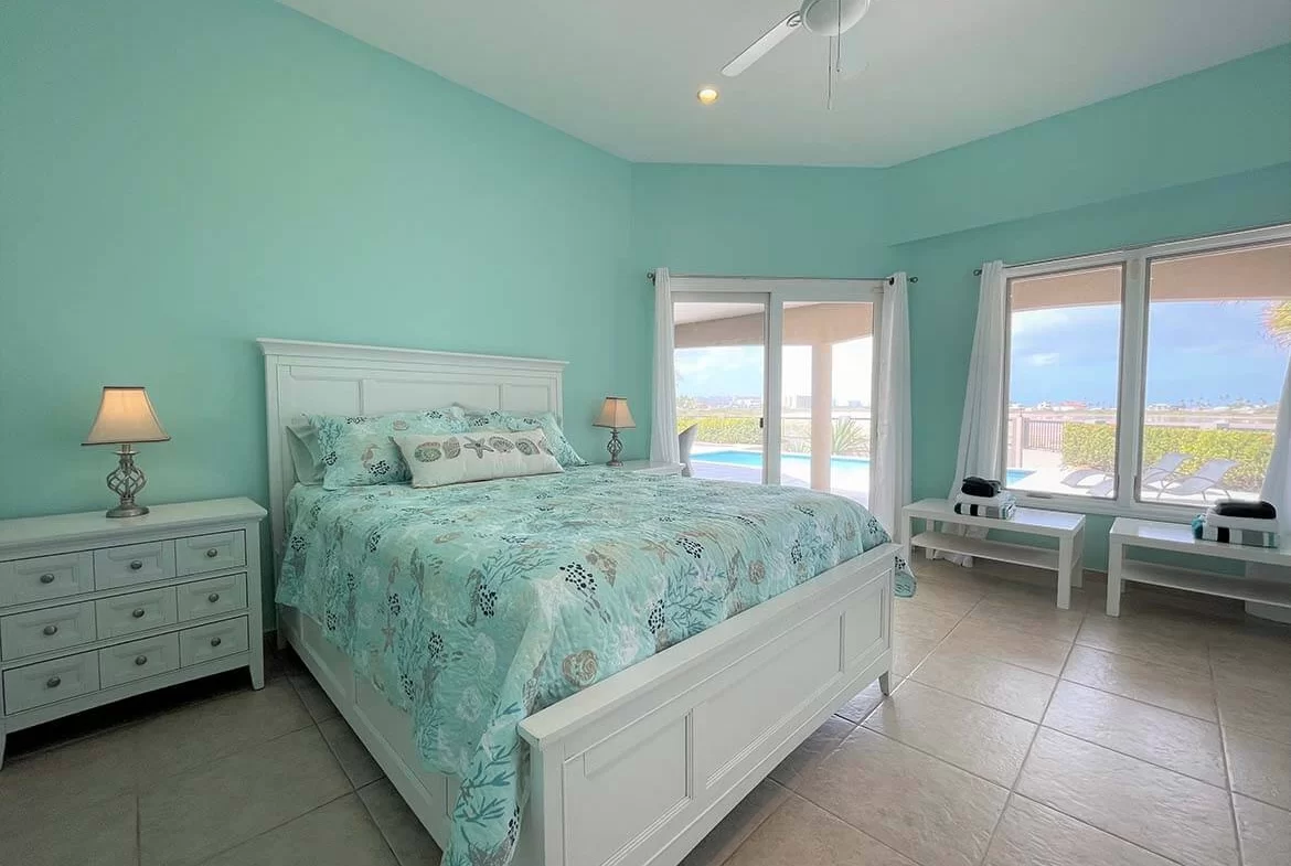 Master bedroom Aruba Ocean view