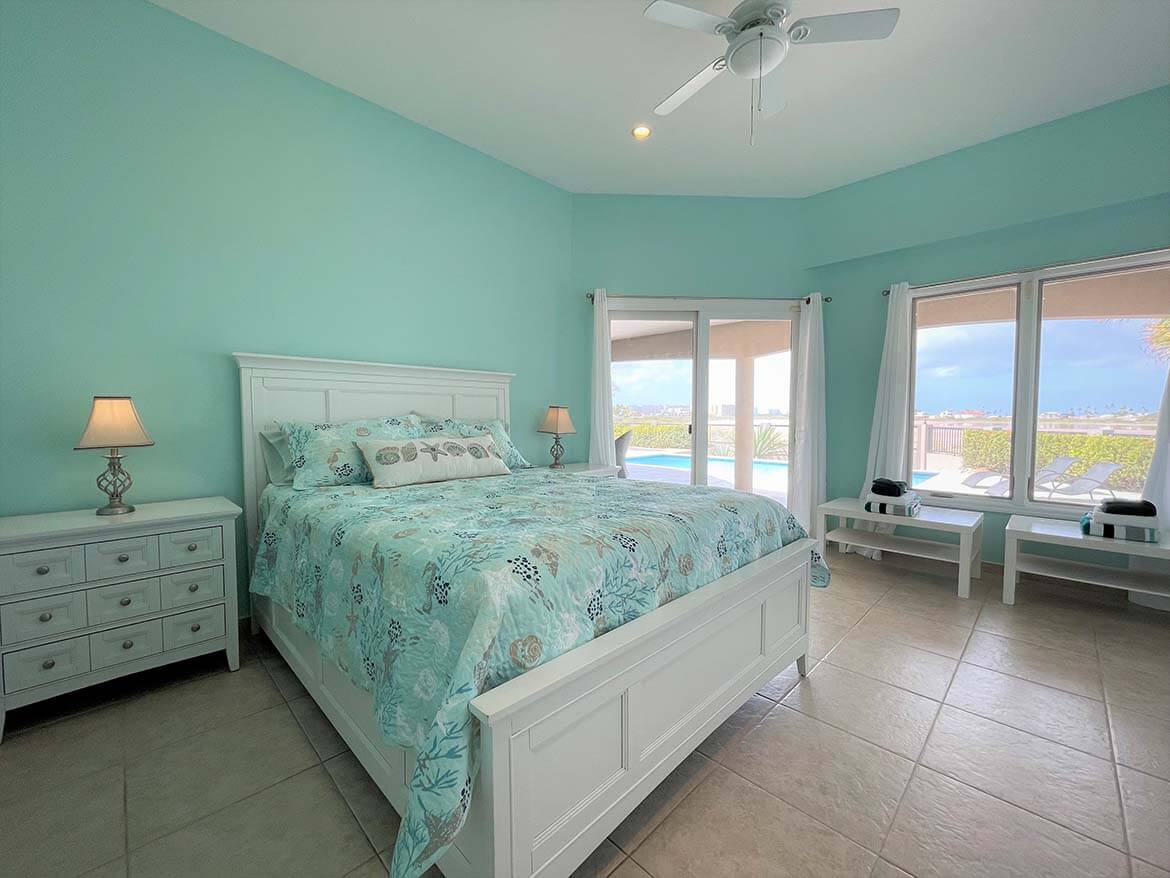 Master bedroom Aruba Ocean view