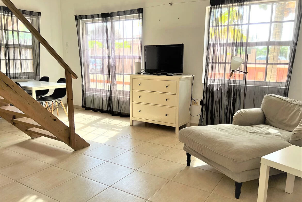 Long term rentals with pool Aruba long term rentals RentalsInaruba 2 bedroom house House with loft pool